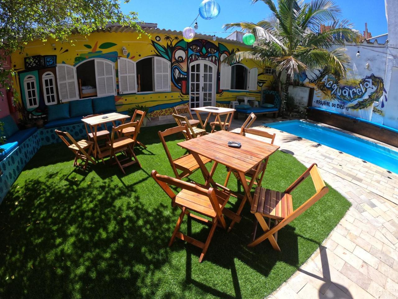 אריאל דו קאבו Acquarela Hostel מראה חיצוני תמונה