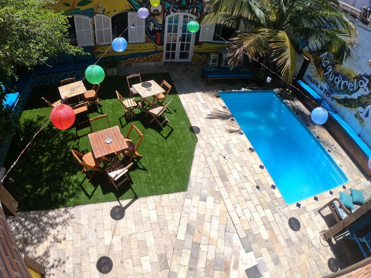 אריאל דו קאבו Acquarela Hostel מראה חיצוני תמונה