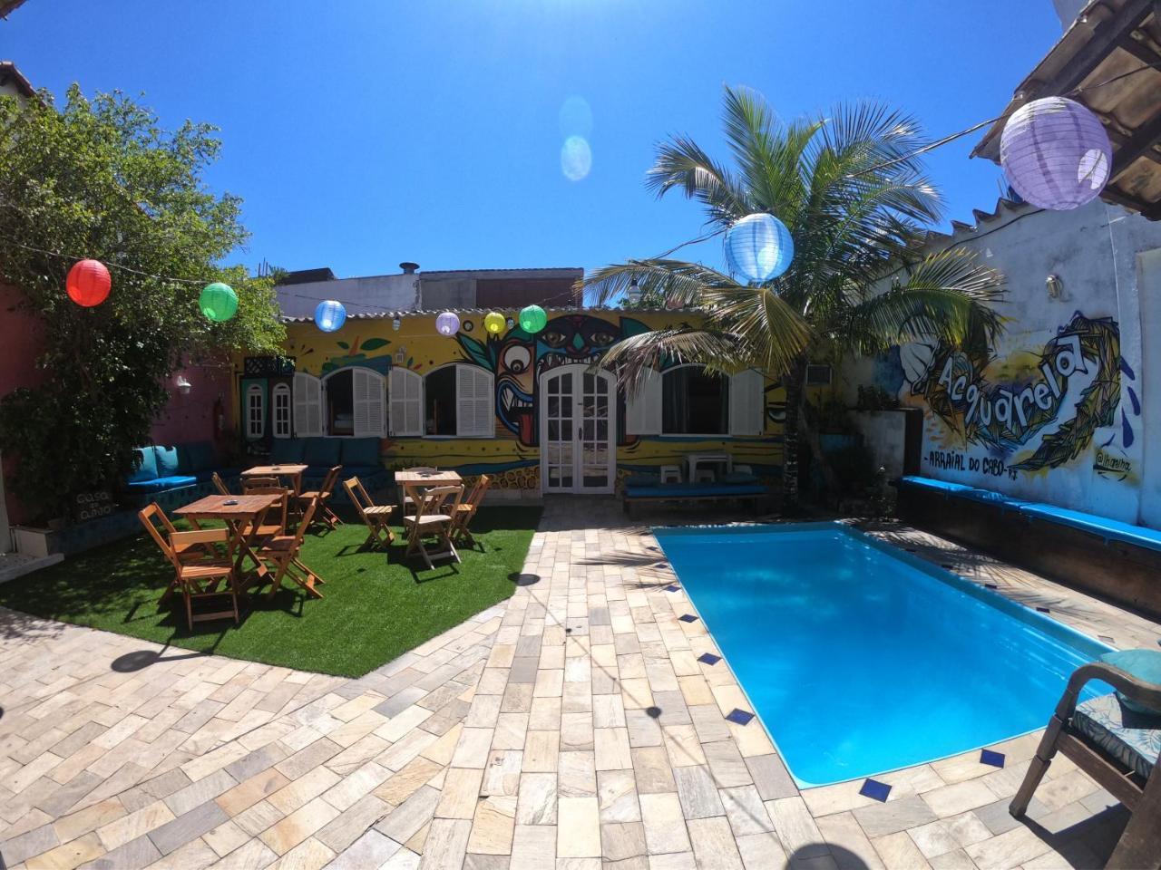 אריאל דו קאבו Acquarela Hostel מראה חיצוני תמונה